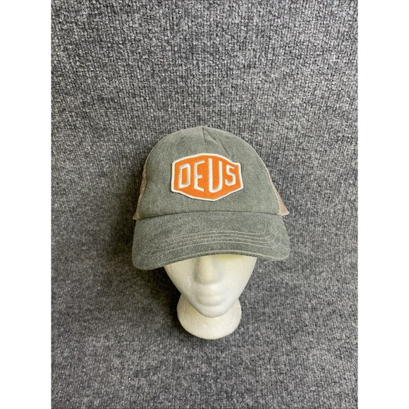 Deus Ex Machina Cap Men's Trucker Mesh Hat Snapback Classic - Picture 1 of 8